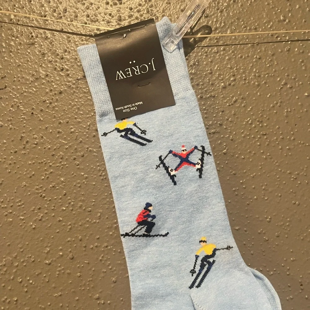 J. Crew Blue Casual Skiing Socks
